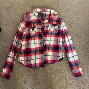 American eagle button up shirt size small